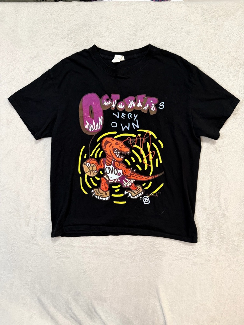 Limited Edition Toronto Raptors x OVO Drake tee